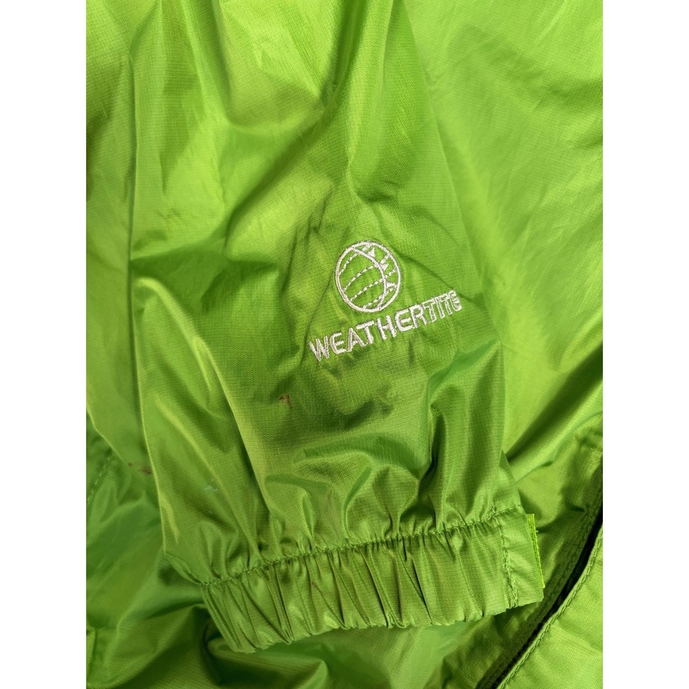 Karrimor Weathertite Outdoor Jacket Mens Lime Green Waterproof Shell 442058, L - Picture 5 of 14